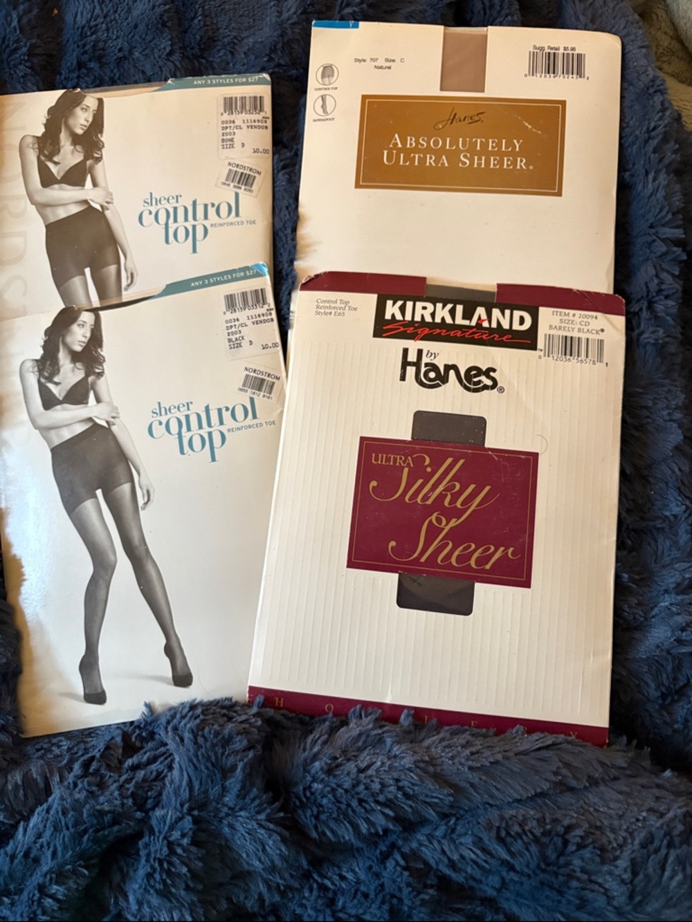 Kirkland Signature Ultra Silky Sheer Control Top Hosiery - Black